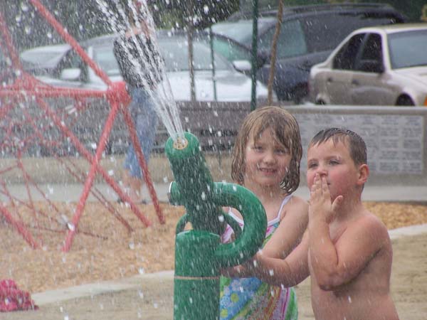 Castro Valley Ccommunity Park Water Play Area