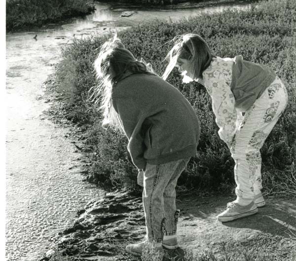 Children at the Shoreline Interpretive Center